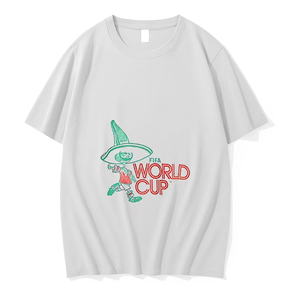 1986 Fifa World Cup Pique Mascot Woman Shirts