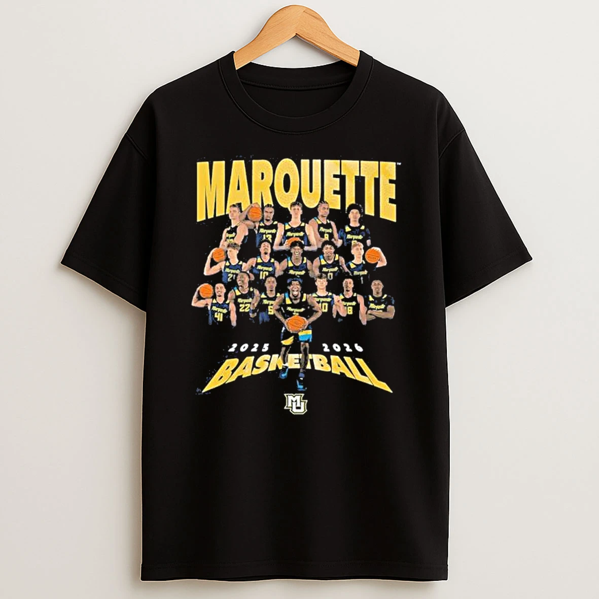 2025 2026 Marquette Mens Basketball Team Shirts