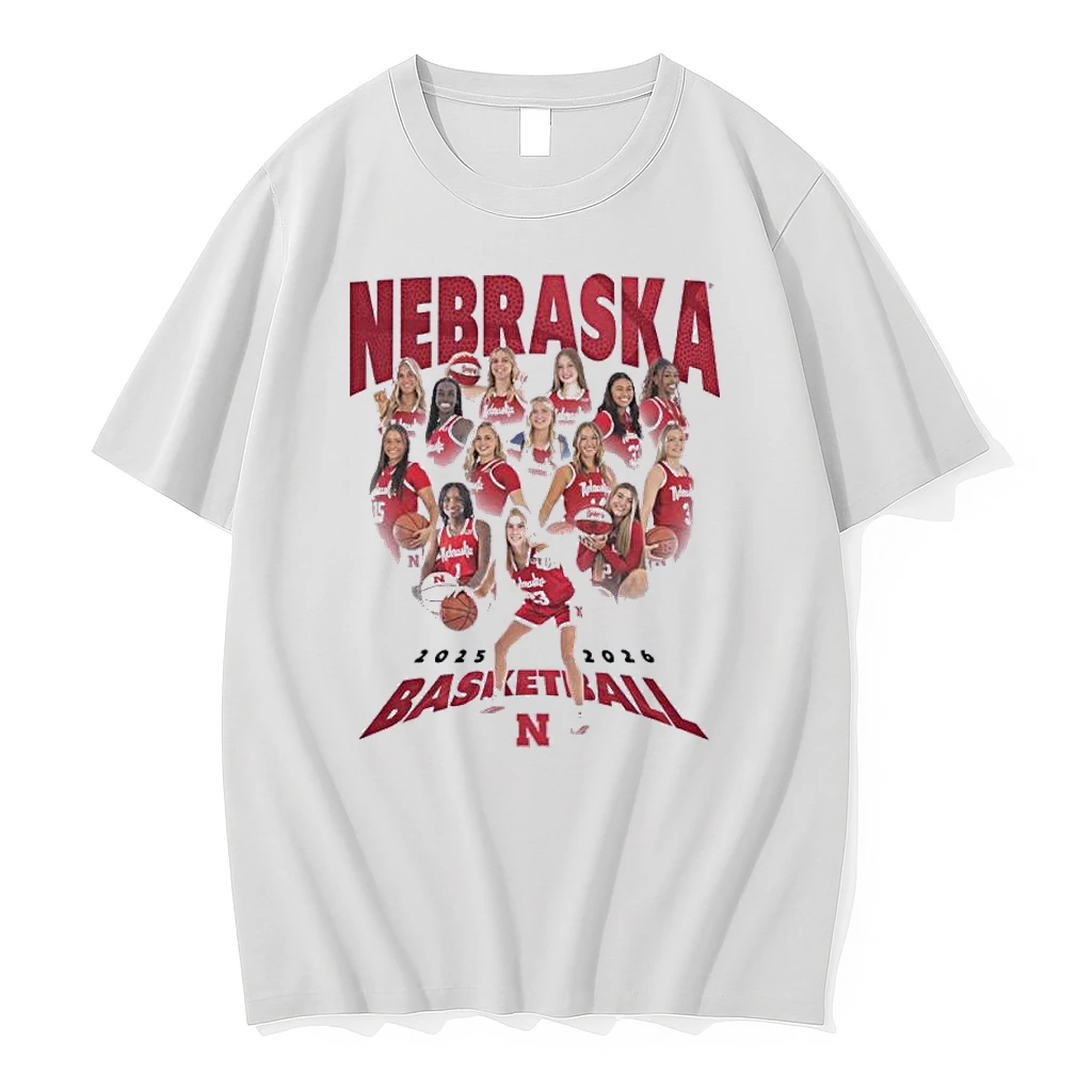 2025 2026 Nebraska Womens Basketball Team Shirts