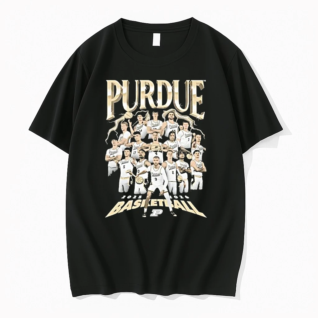 2025 2026 Purdue Boilermakers Mbb Mens Basketball Players Shirts
