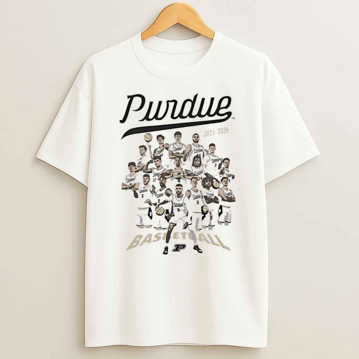2025 2026 Purdue Mens Basketball Team Shirts