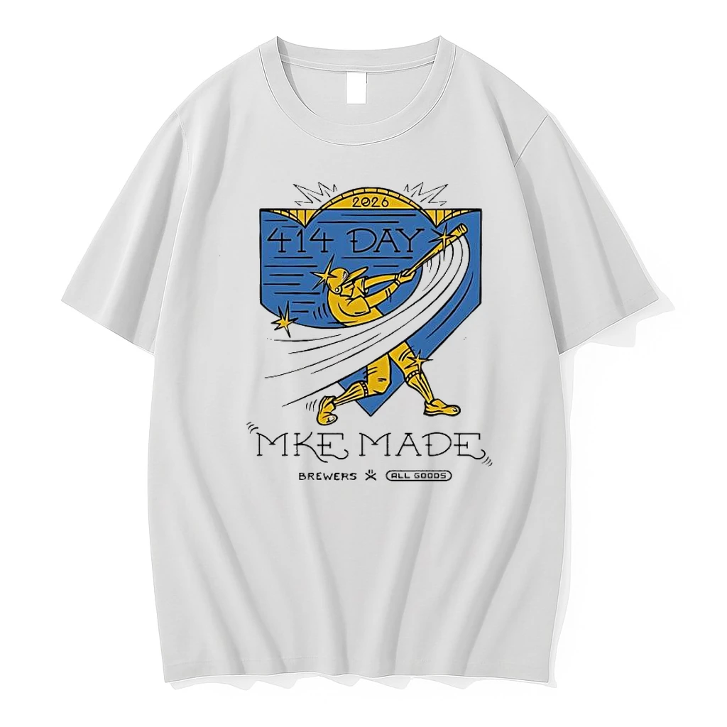 2026 414 Day Mke Made Brewers Baseball Shirts