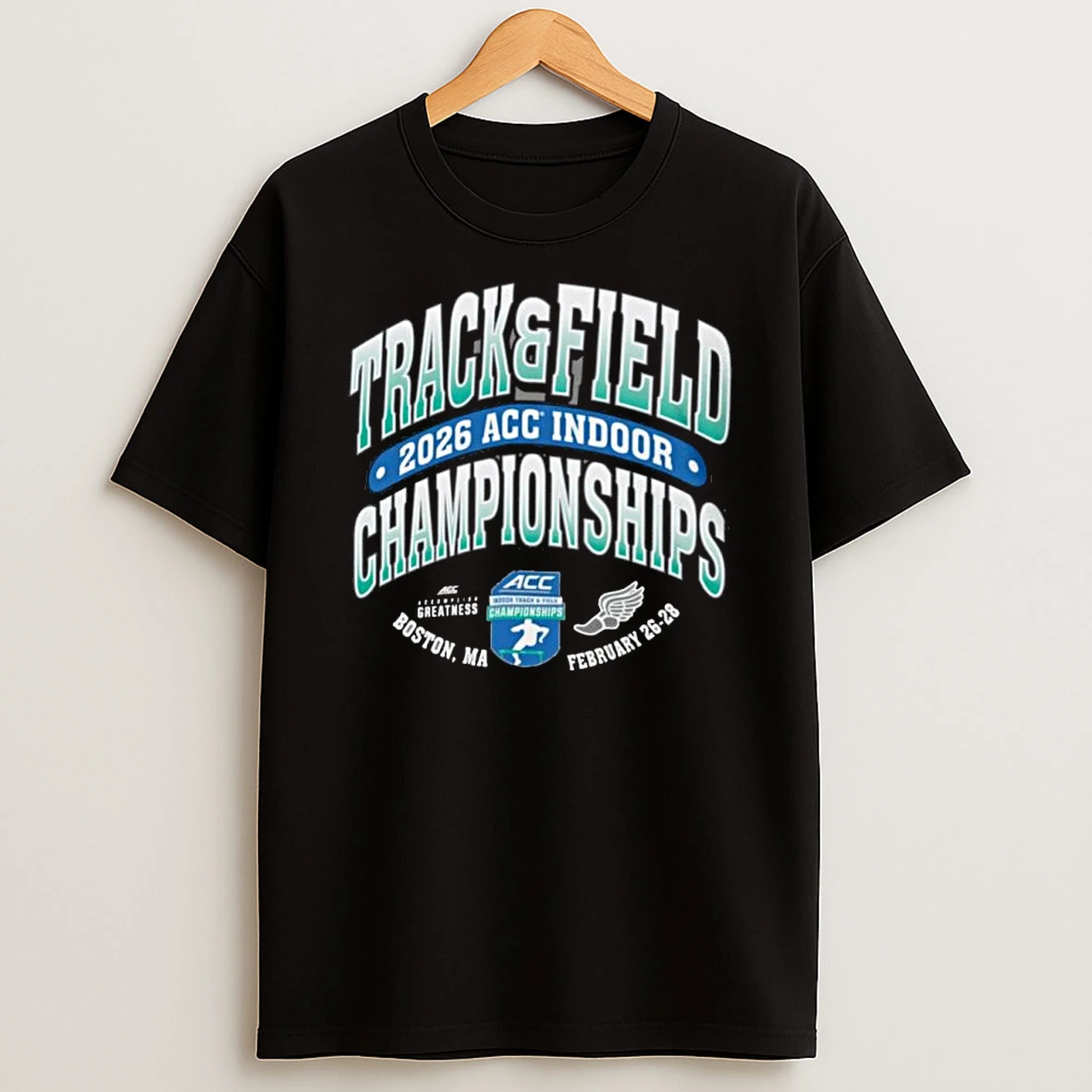 2026 Acc Mens Womens Indoor Track Field Championships Shirts