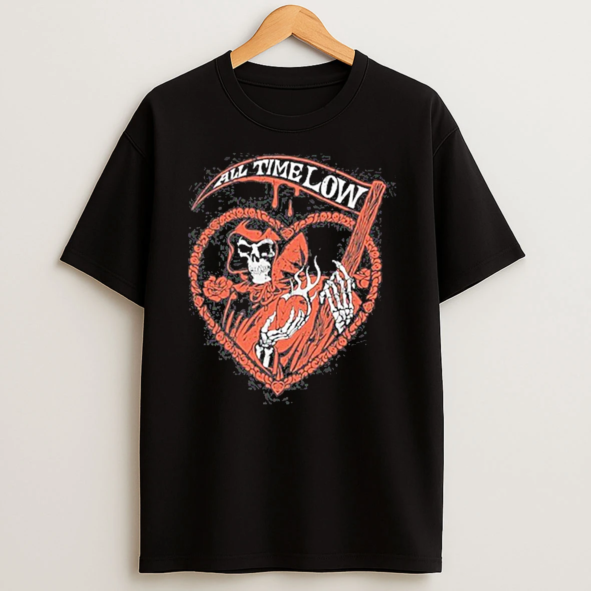 2026 All Time Low New Valentines Day Reaper Shirts