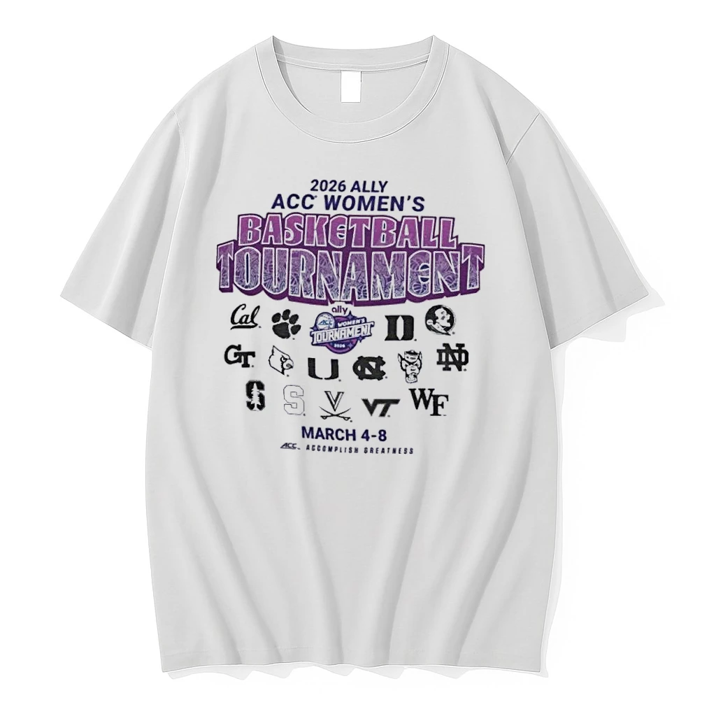 2026 Ally Acc Womens Basketball Tournament Shirts