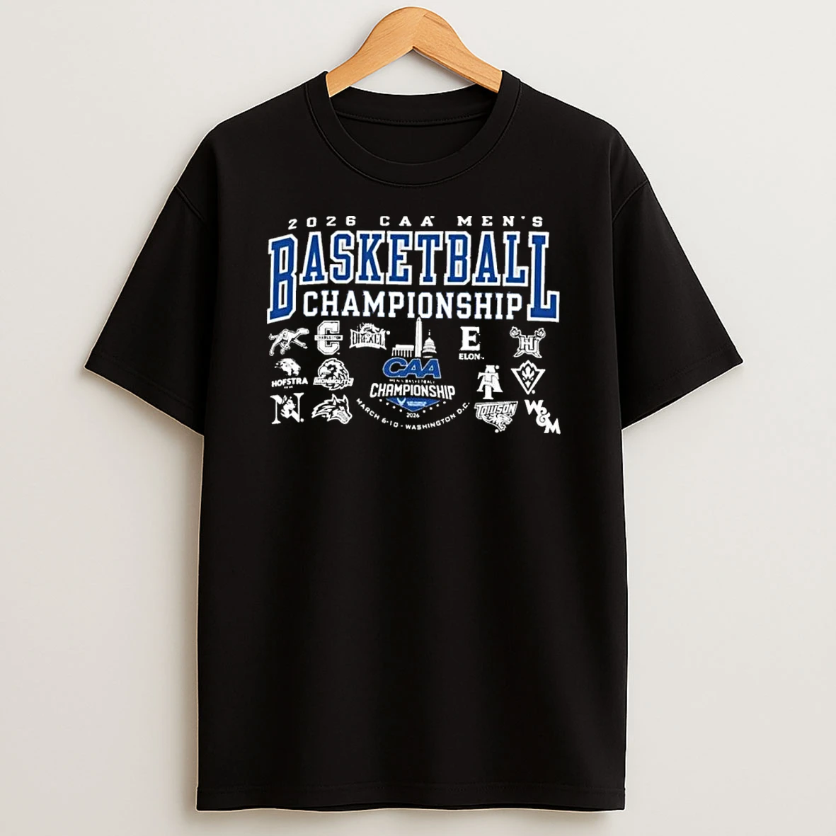 2026 Coastal Athletic Mens Basketball Championship Shirts
