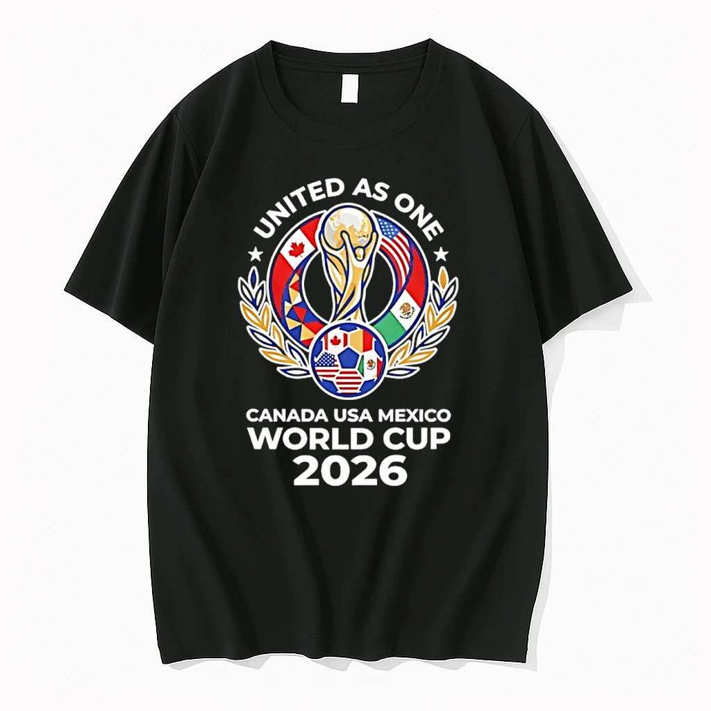 2026 Fifa World Cup United As One Logo Shirts