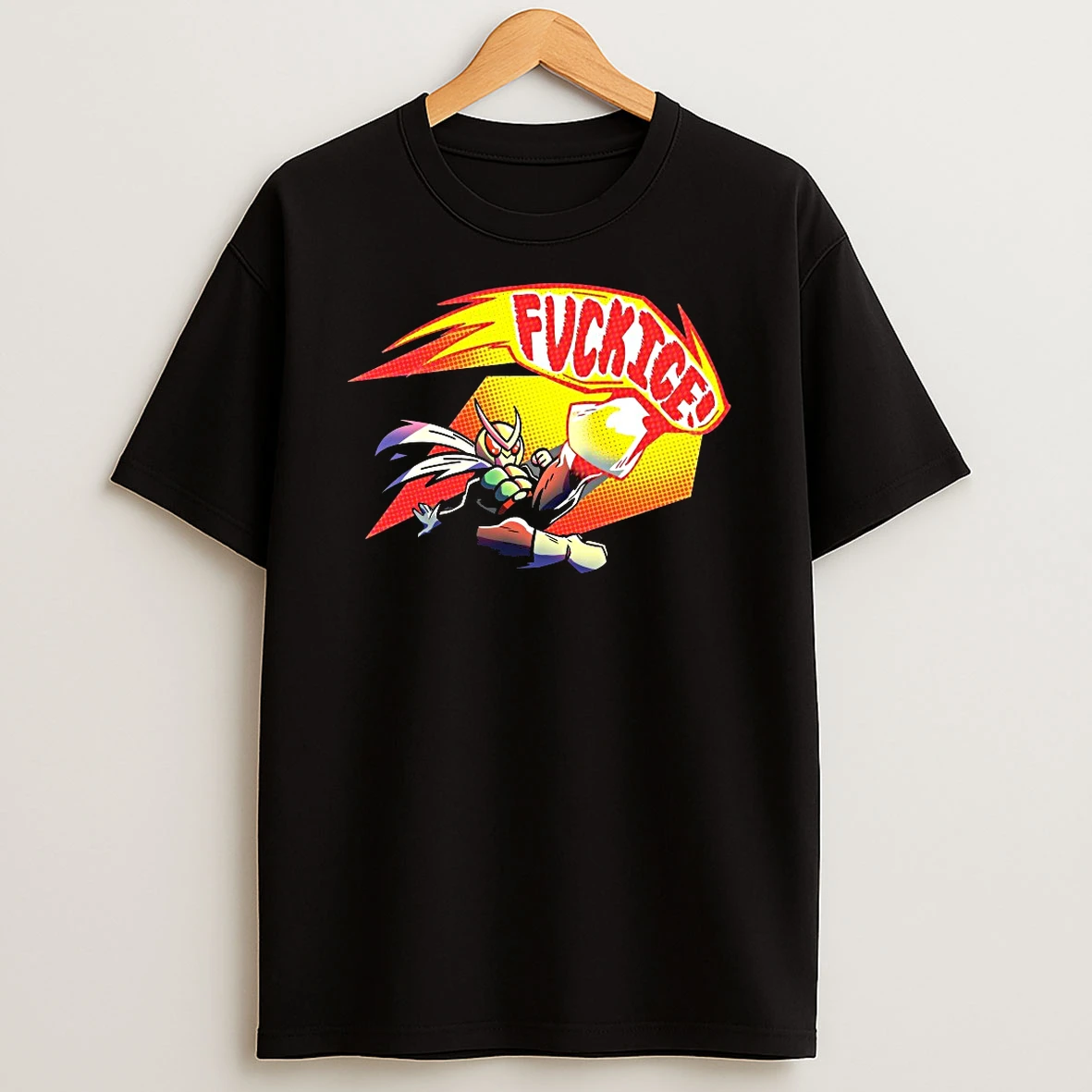 2026 Fuck Ice Superhero Like Figure Shirts