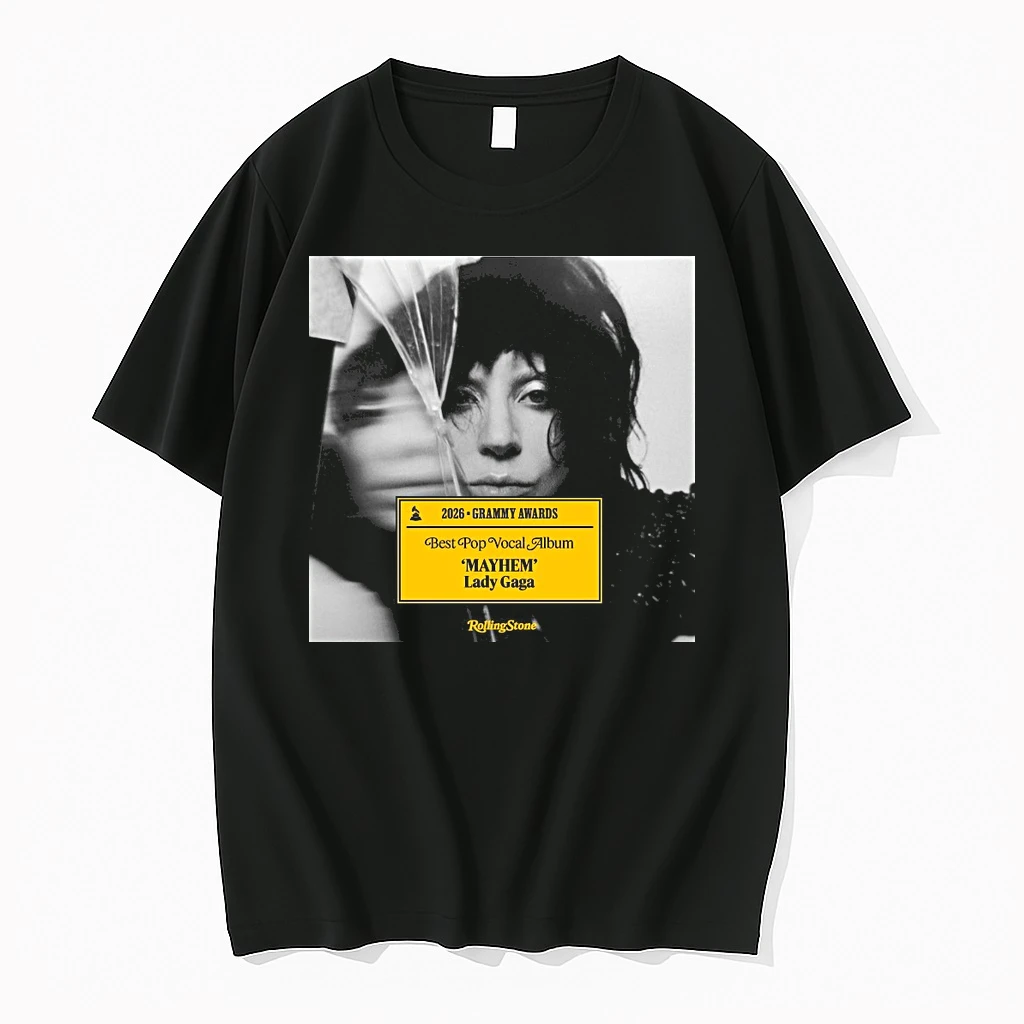 2026 Grammy Awards Best Pop Vocal Album Mayhem Lady Gaga Shirts