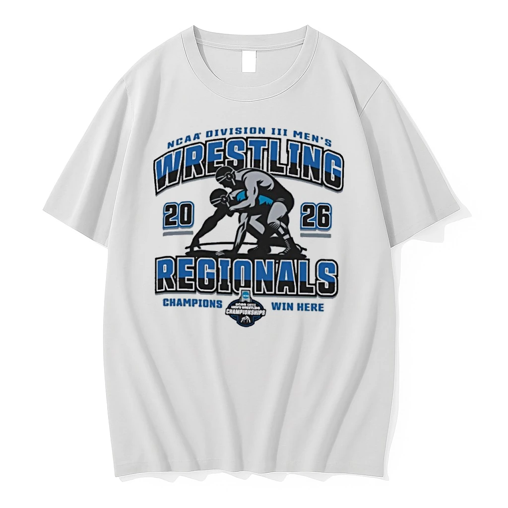 2026 Ncaa Diii Mens Wrestling Regionals Champions Win Here Shirts