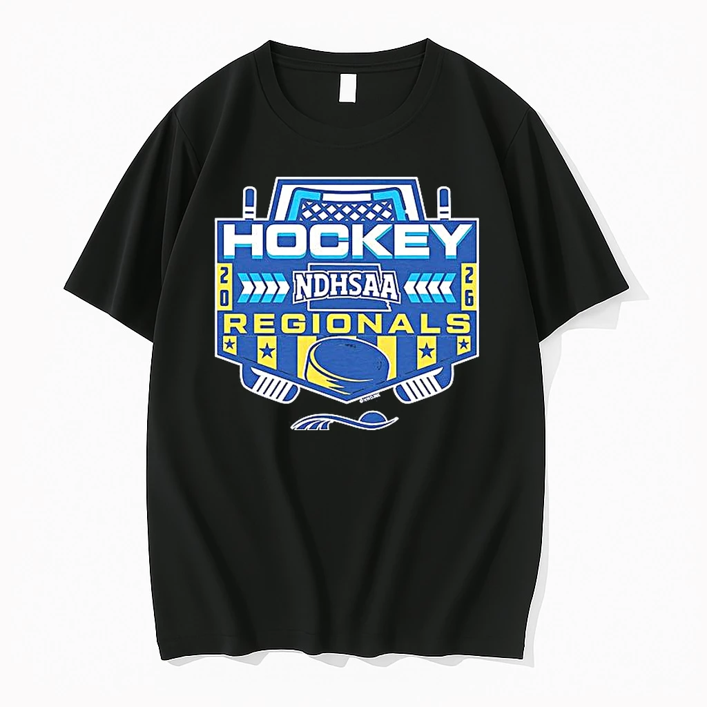 2026 Ndhsaa Boys Hockey Region Tournament Merchandise Woman Shirts