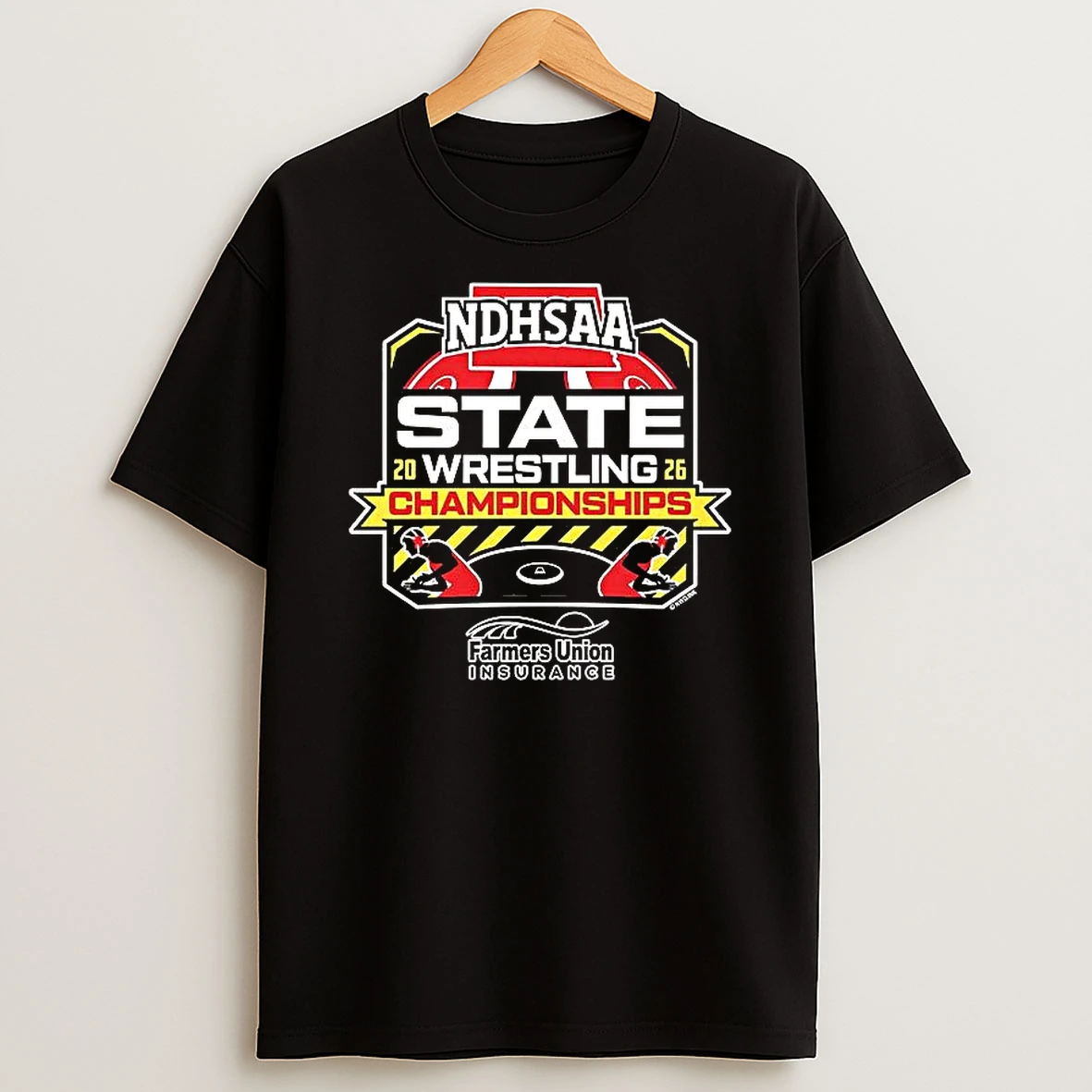 2026 Ndhsaa Boys Wrestling State Tournament Merchandise Woman Shirts