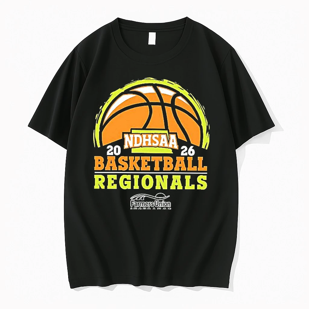 2026 Ndhsaa Region Basketball Tournament Merchandise Woman Shirts