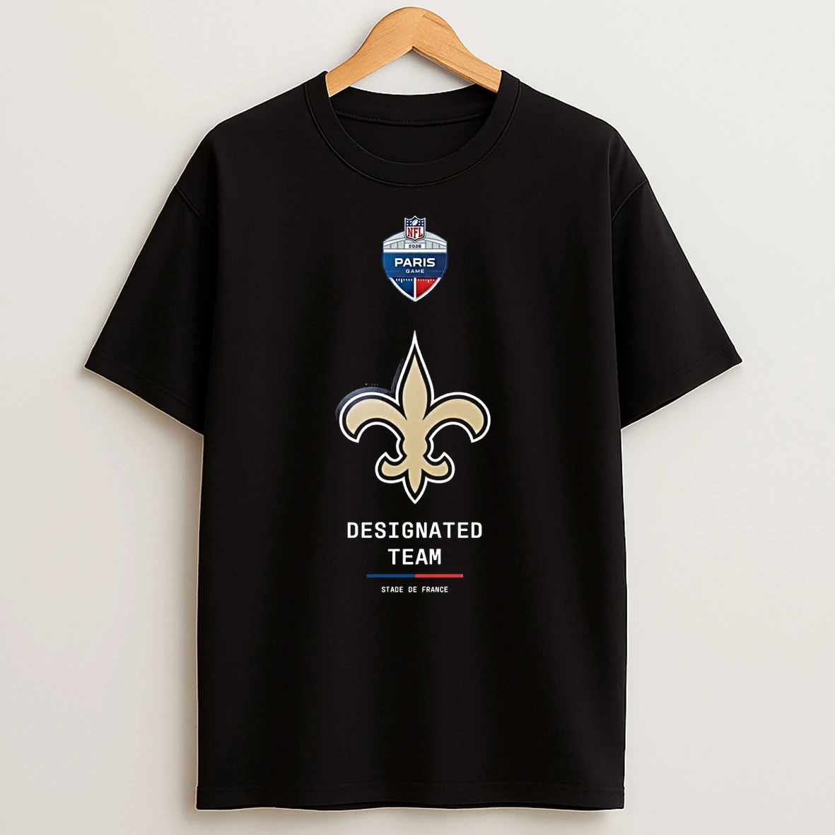 2026 Nfl Paris Game New Orleans Saint Designated Team Stade De France Shirts