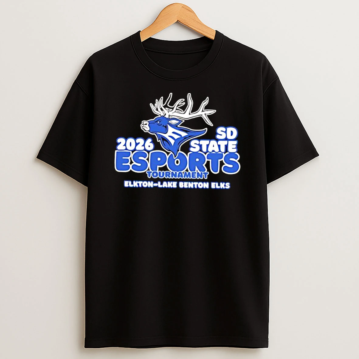 2026 Sd State Esports Tournament Elkton Lake Benton Elks Elk Head Shirts