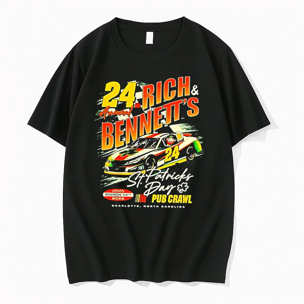 24th Annual Rich And Bennetts St Patricks Day Pub Crawl Shirts