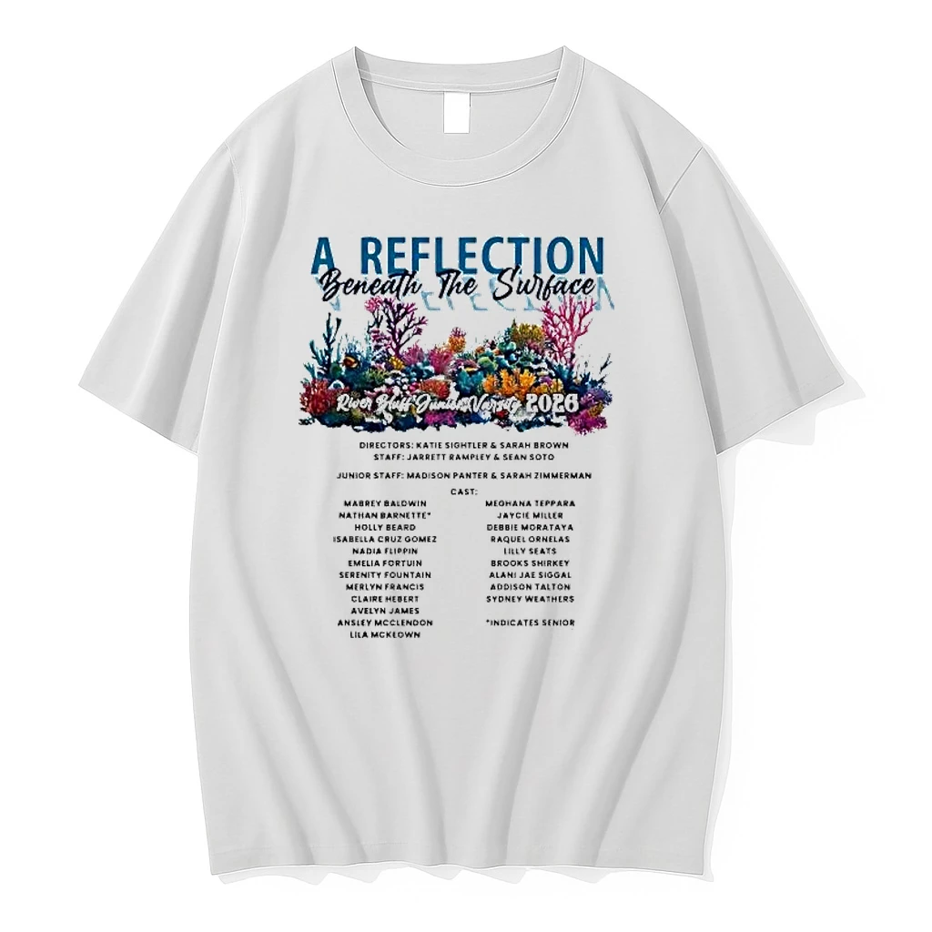 A Reflection Beneath The Surface River Bluff Winter Guard 2026 Shirts