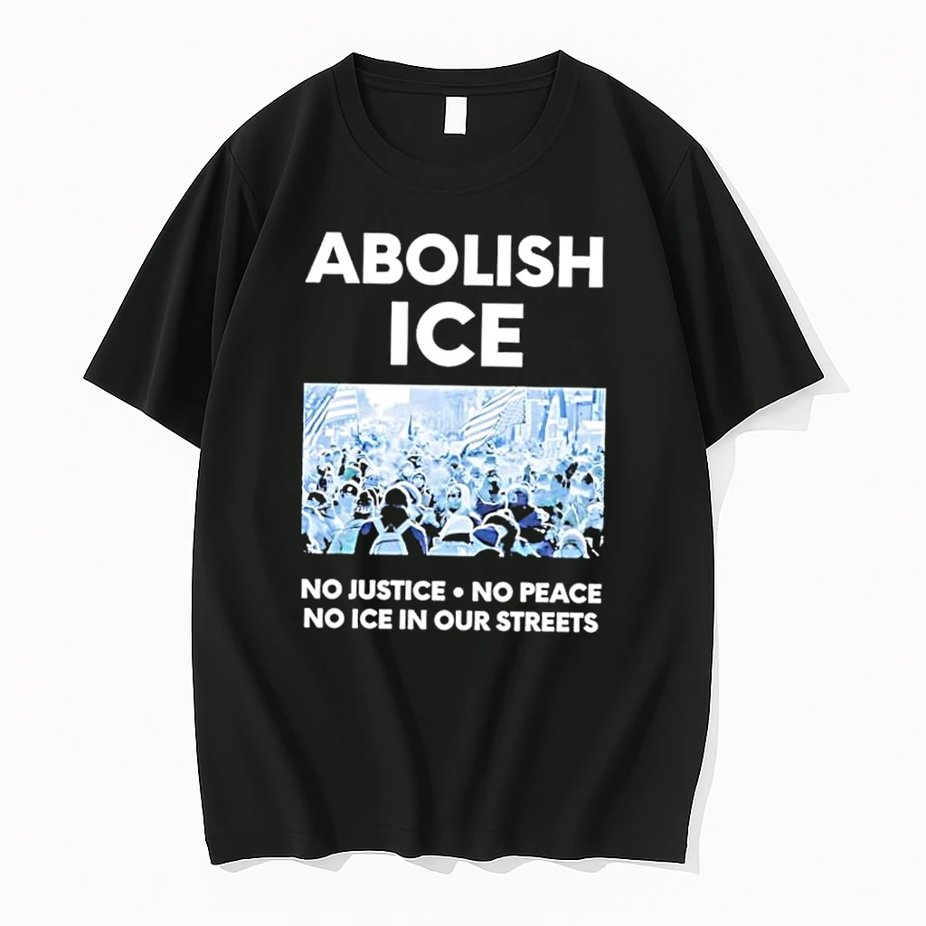 Abolish Ice No Justice No Peace No Ice In Our Streets Shirts