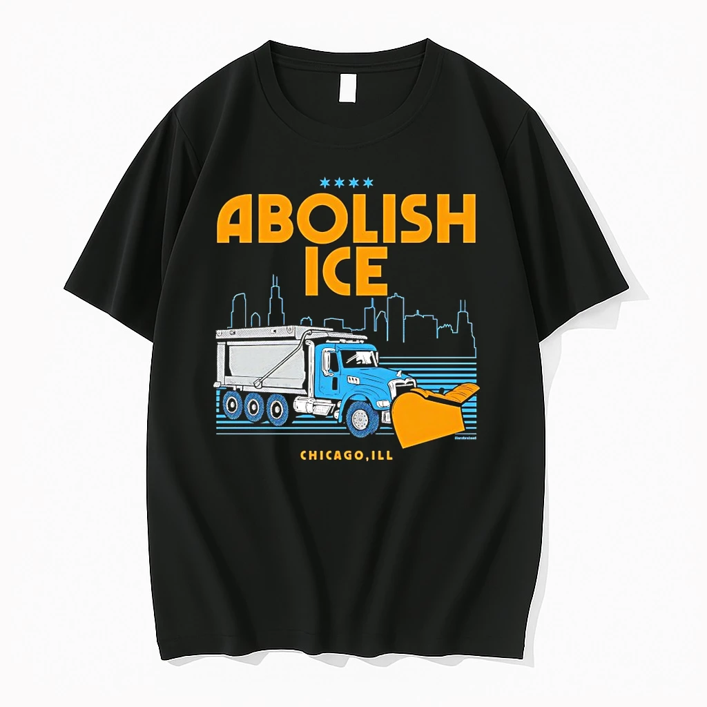 Abolish Ice Chicago Ill Snowplow Benefit Shirts