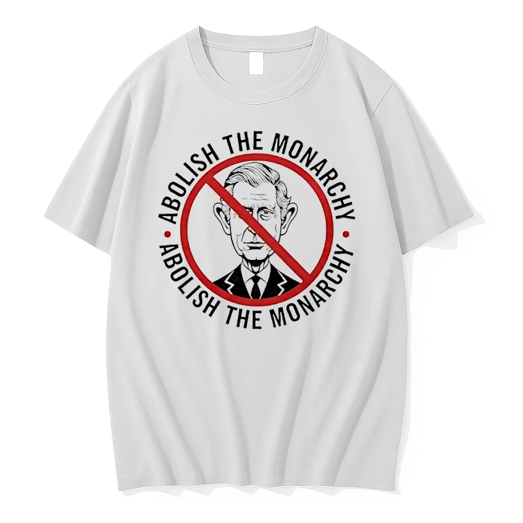 Abolish The Monarchy Not My King Charles Iii Shirts