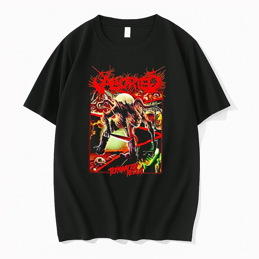 Aborted Termination Redux Monster Laboratory Horror Shirts