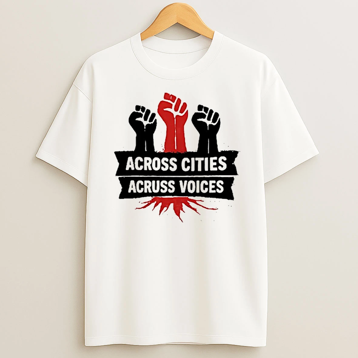 Across Cities Across Voices Shirts