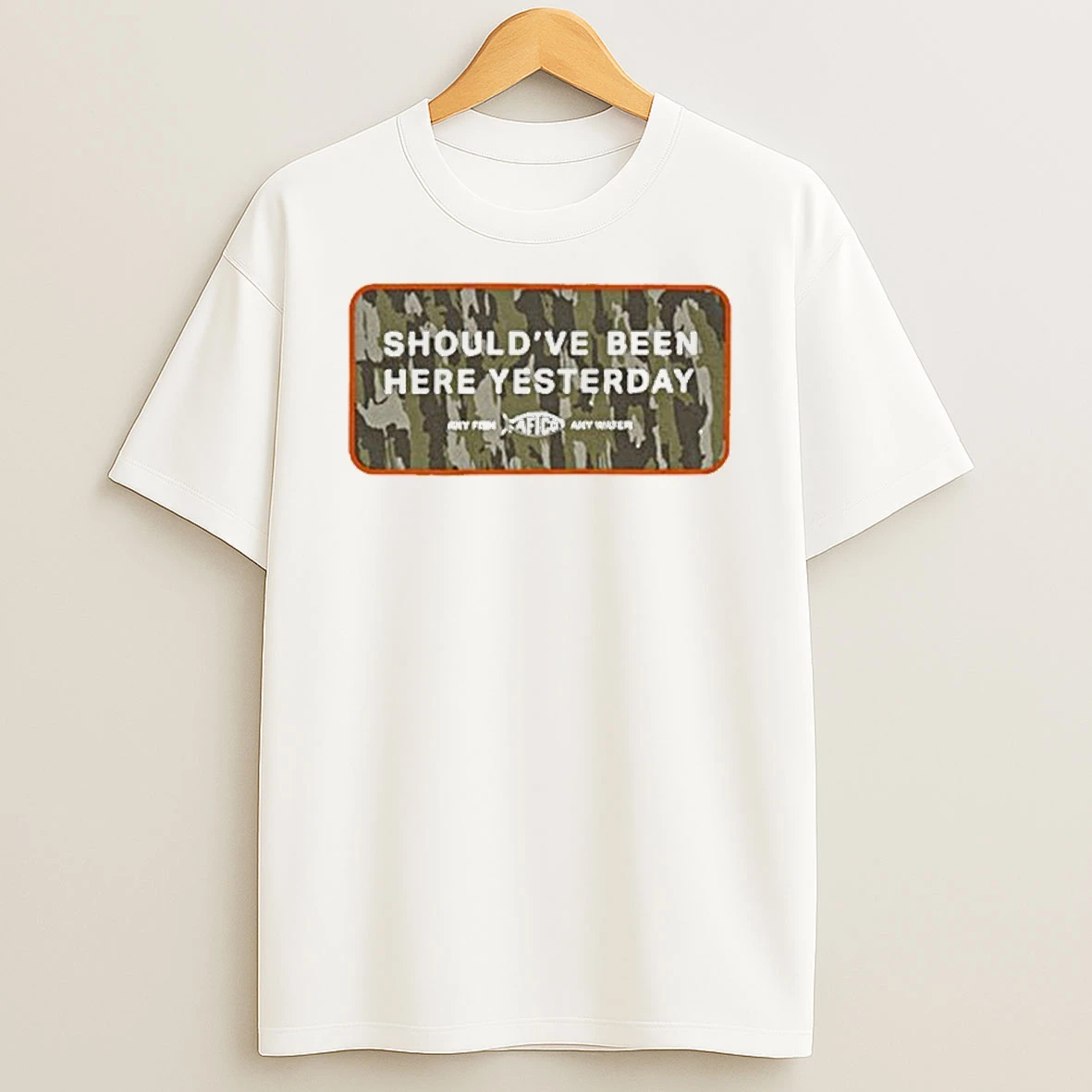 Aftco Shouldve Been Here Yesterday Shirts