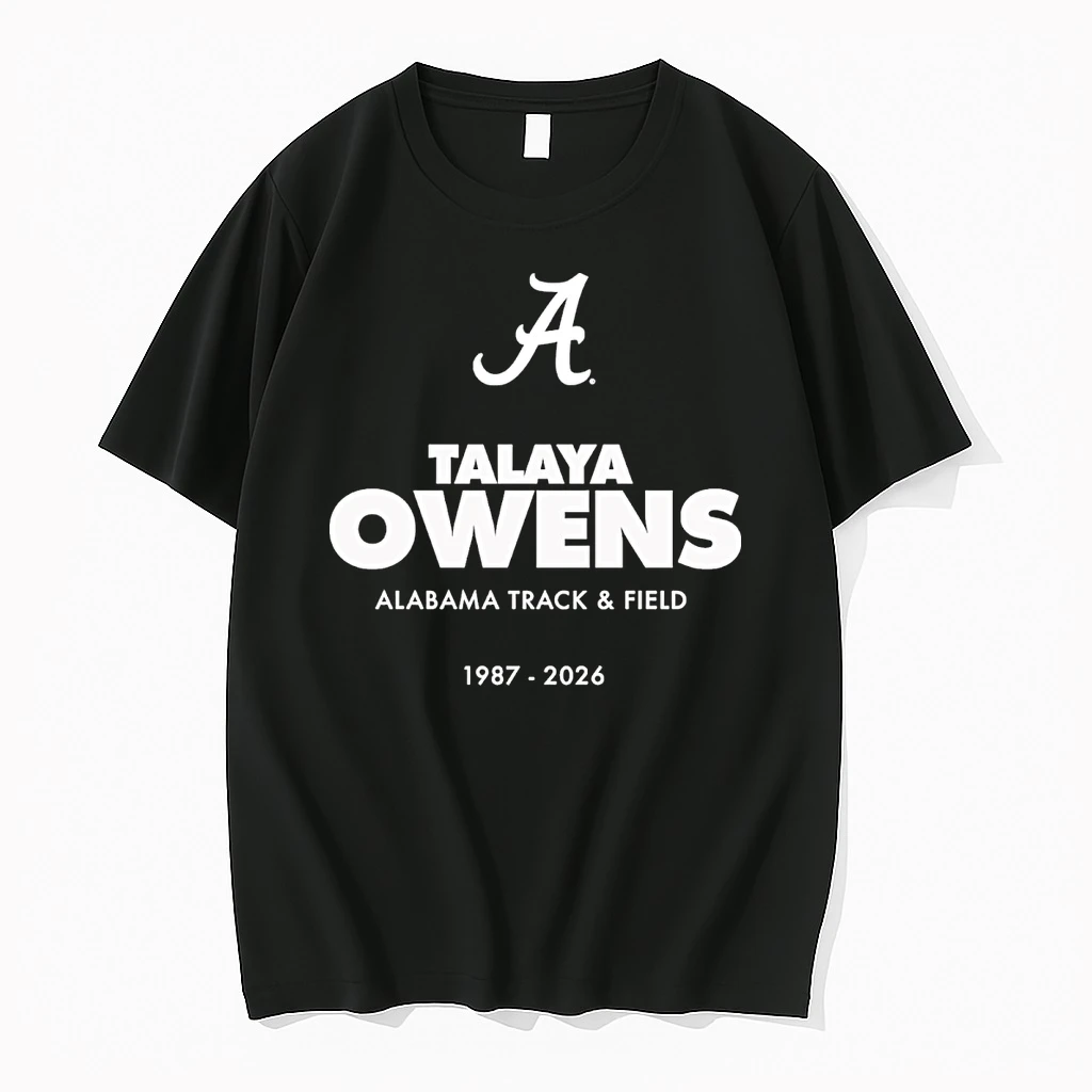 Alabama Track And Field Talaya Owens 1987 2026 Shirts