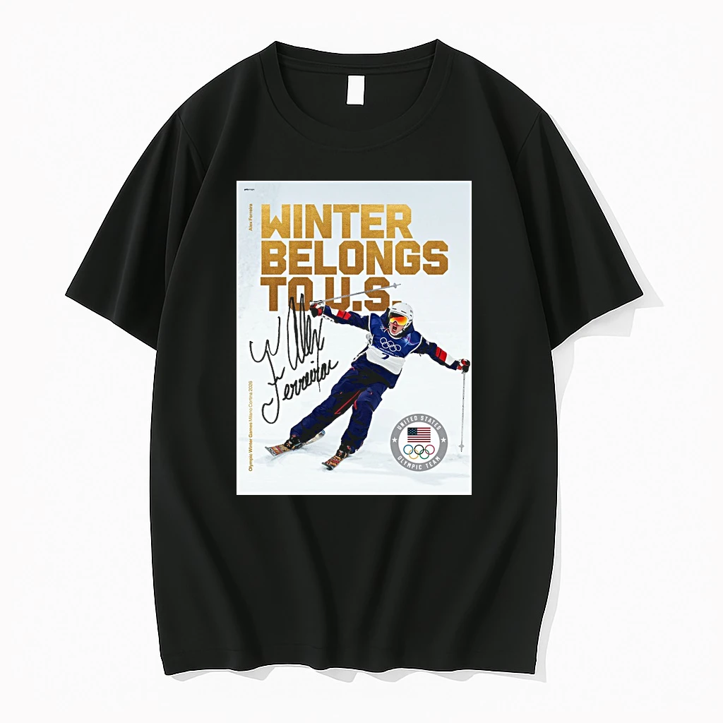 Alex Ferreira Winter Belongs To Us Signature Milan Cortina 2026 Olympics Shirts