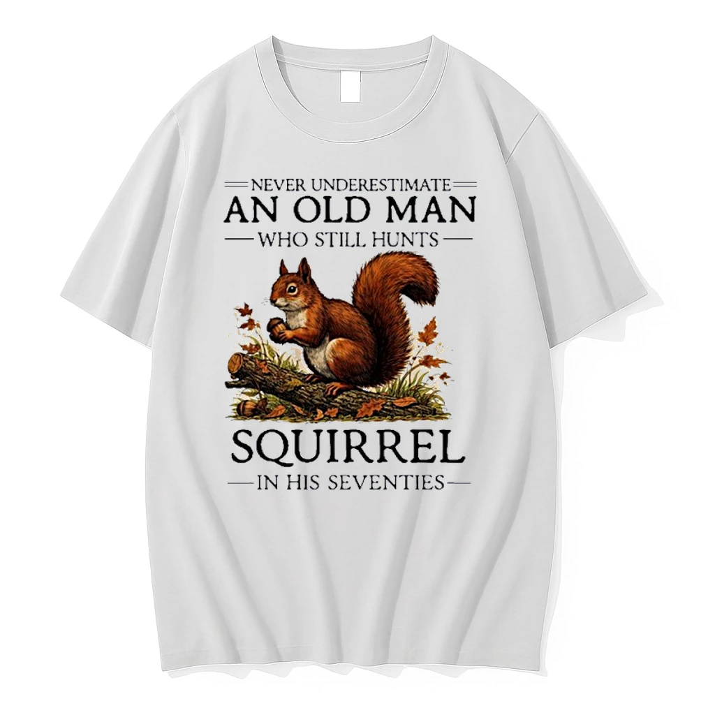 All Men Are Created Equal Only The Best Still Hunts Squirrel In Their Seventies Shirts