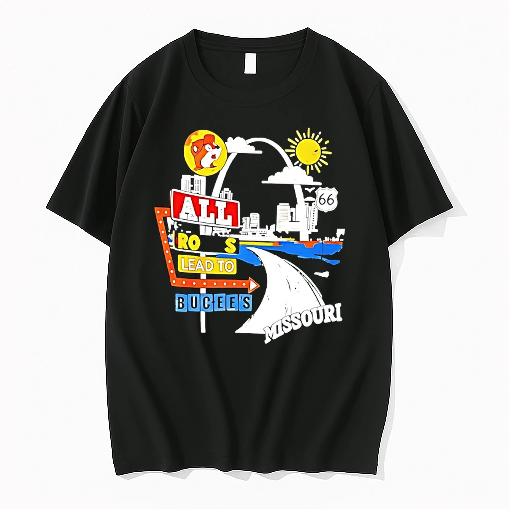 All Roads Lead To Buc Ees Missouri Route 66 Shirts