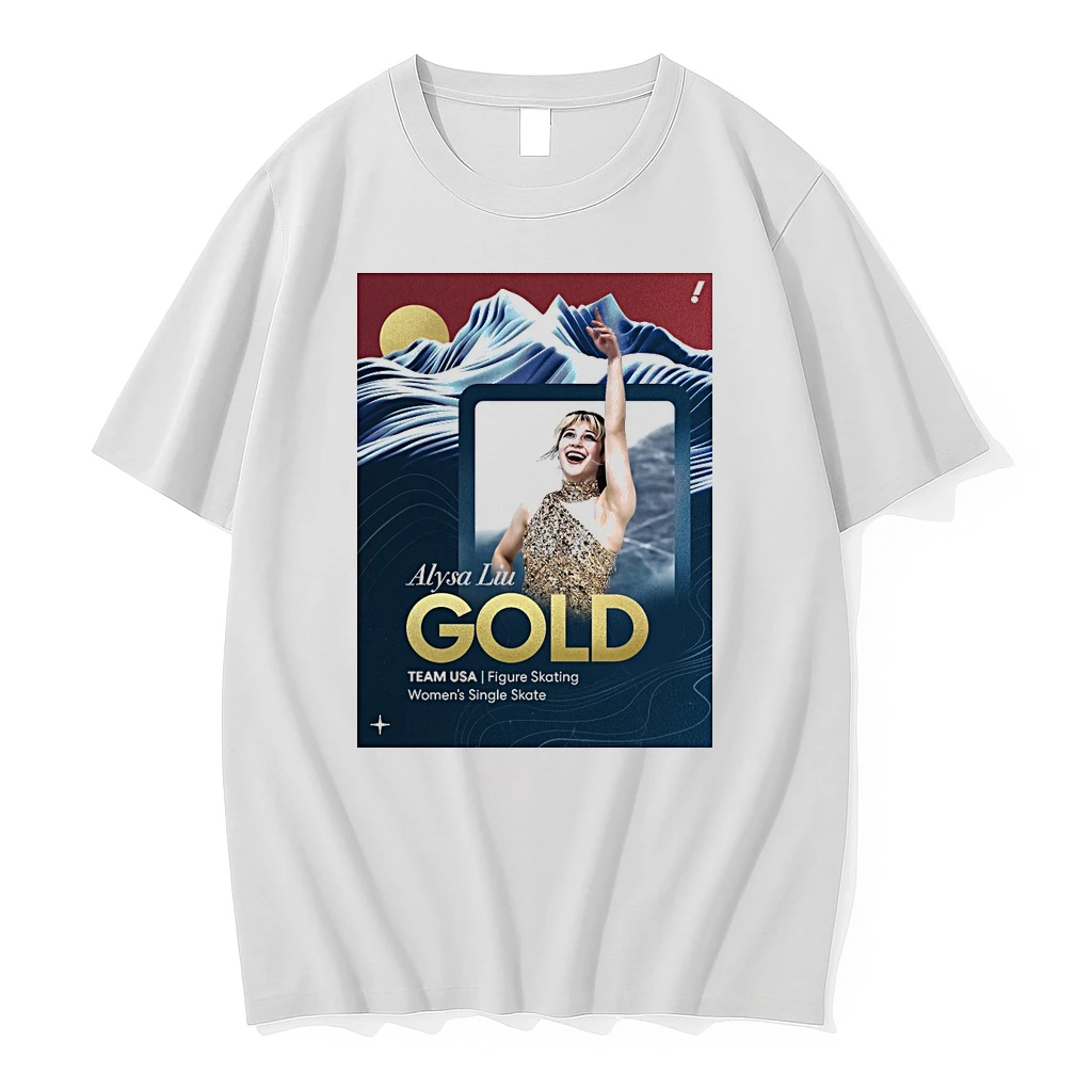 Alysa Liu Gold Medal Team Usa Figure Skating Womens Single Skate Shirts