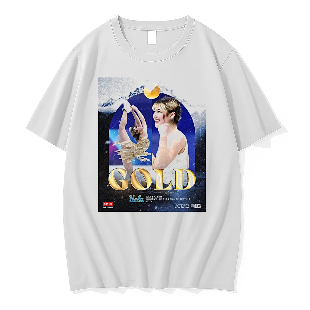 Alysa Liu Womens Singles Figure Skating Ucla Gold Medals Shirts