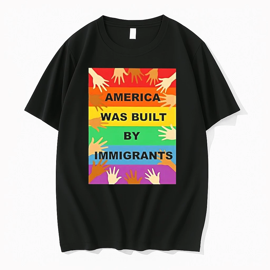America Was Built By Immigrants Shirts