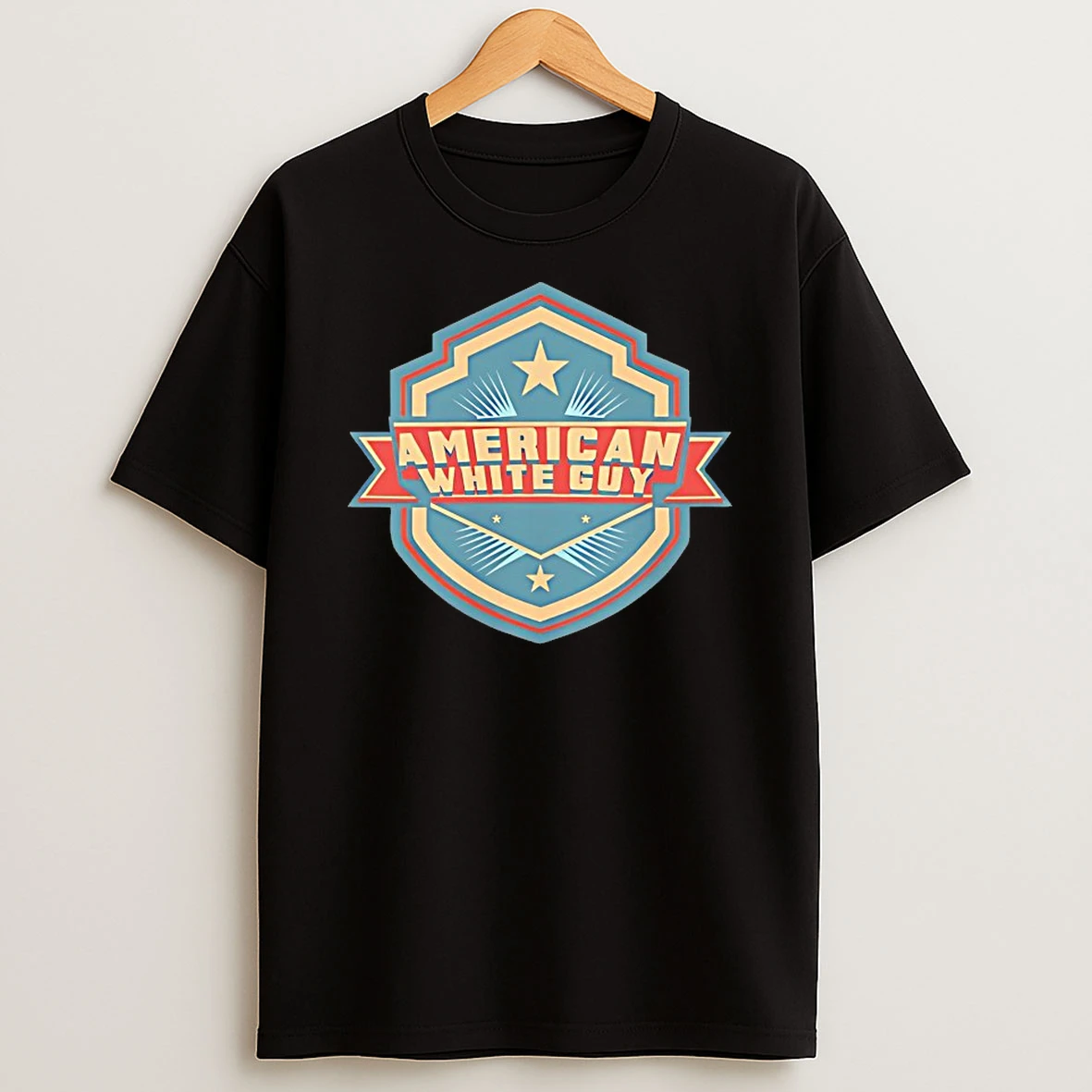 American White Guy Logo Shirts