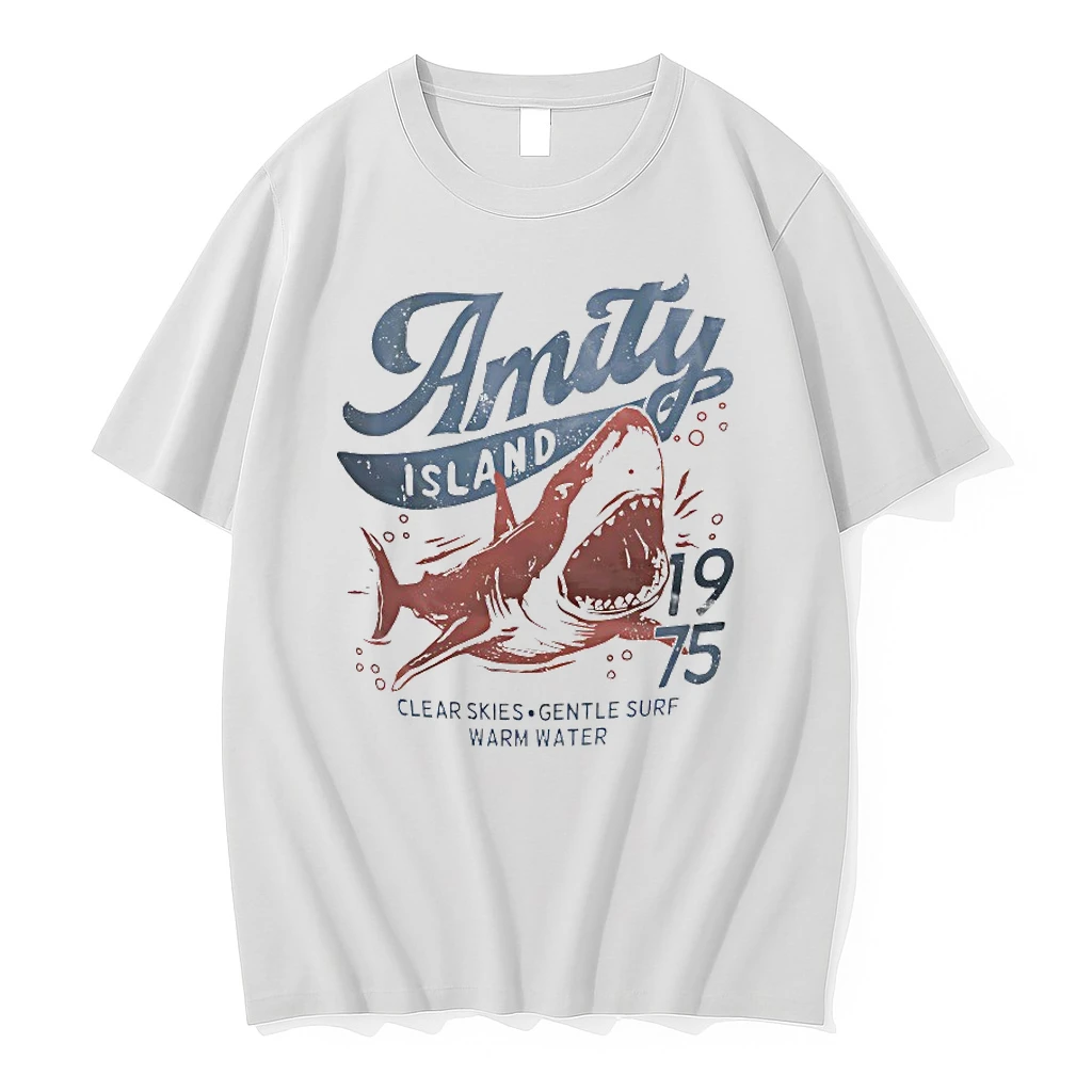 Amity Island Clear Skies Gentle Surf Warm Water 1975 Shirts