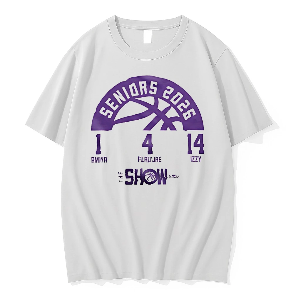 Amiya Flaujae Izzy Lsu Tigers Basketball Seniors 2026 The Show Shirts