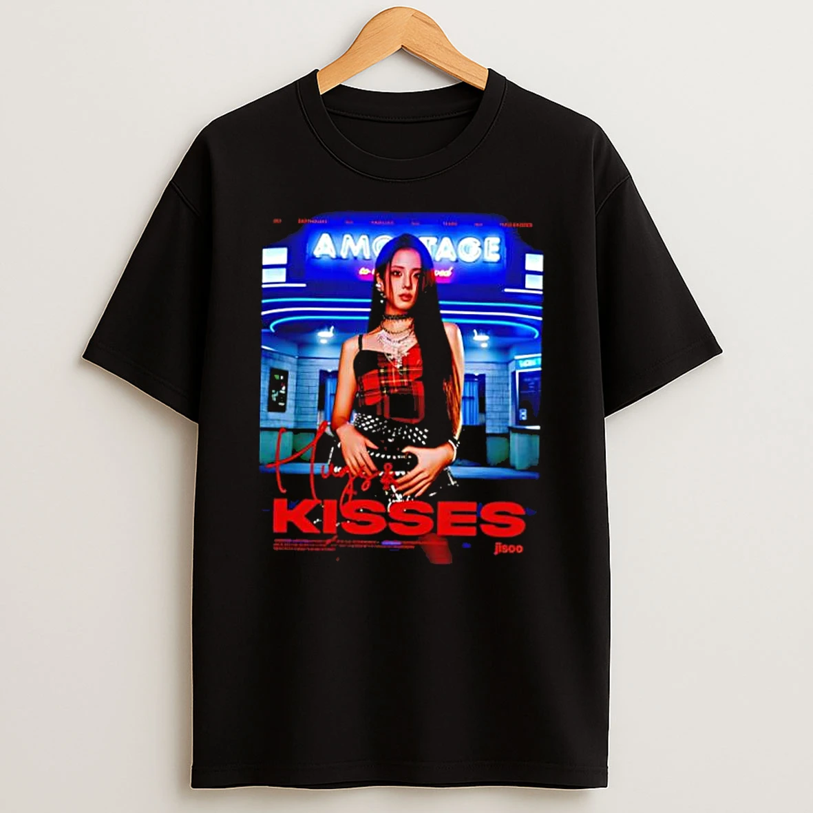 Amortage Jisoo Hugs And Kisses Shirts