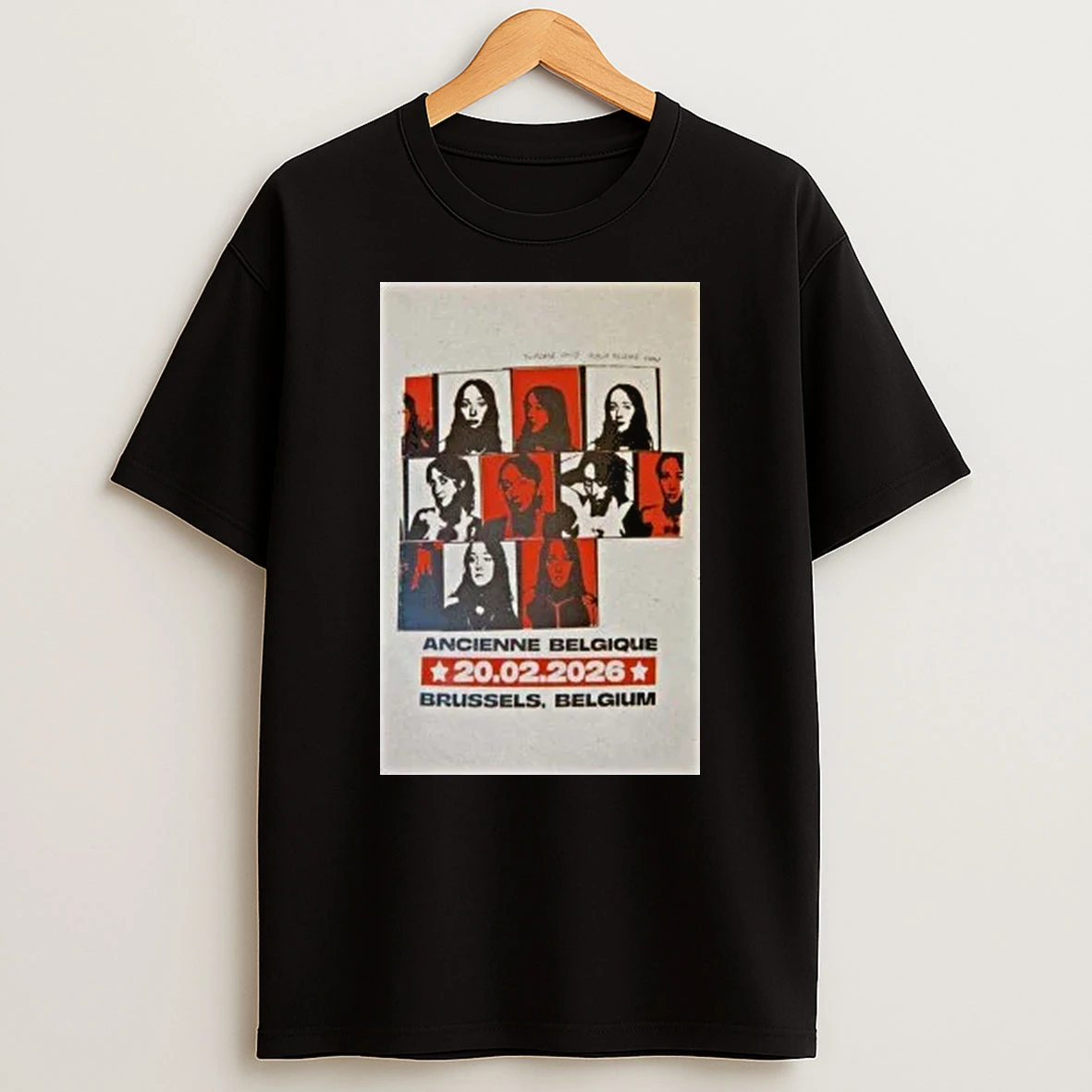 Ancienne Belgique Feb 20 2026 Brussels Belgium Shirts