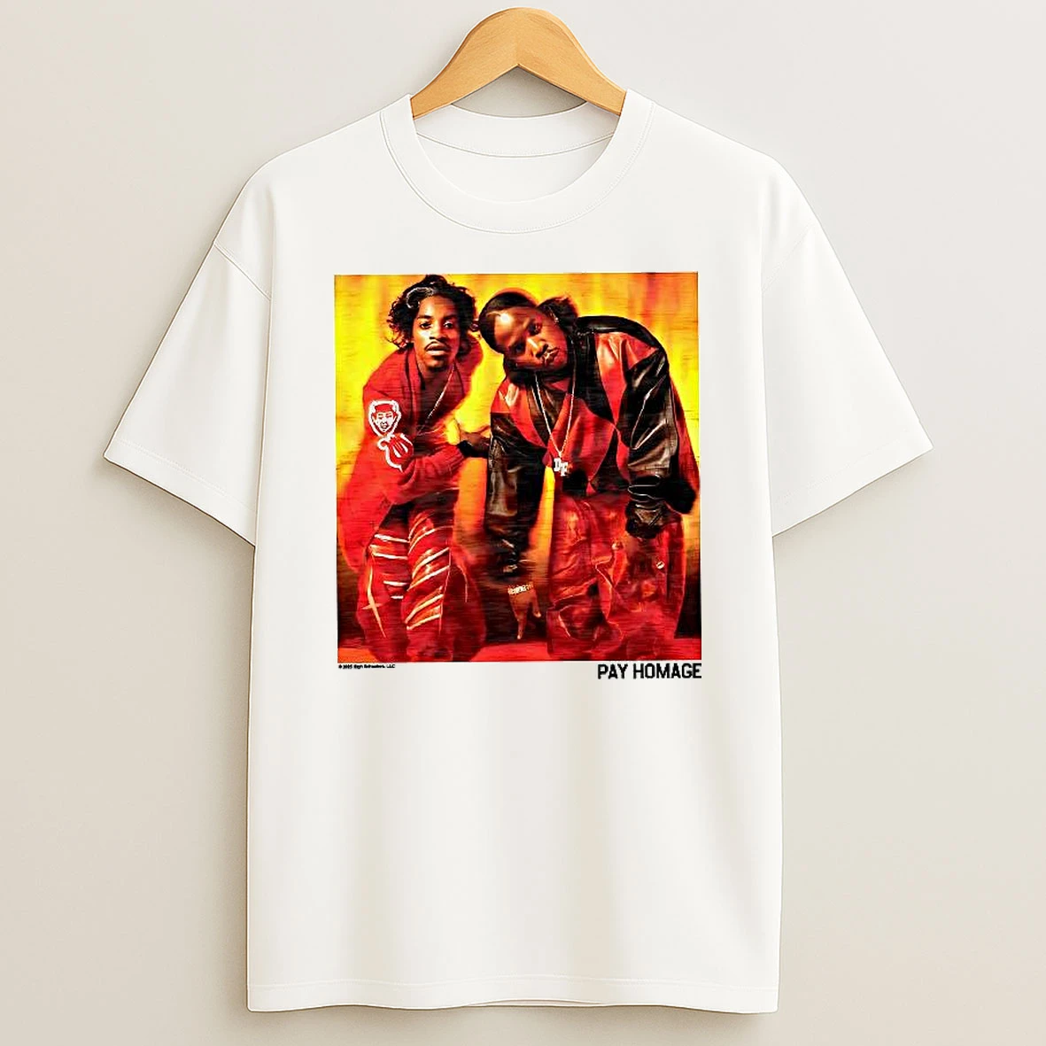 Andre 3000 And Big Boi Outkast Pay Homage Woman Shirts