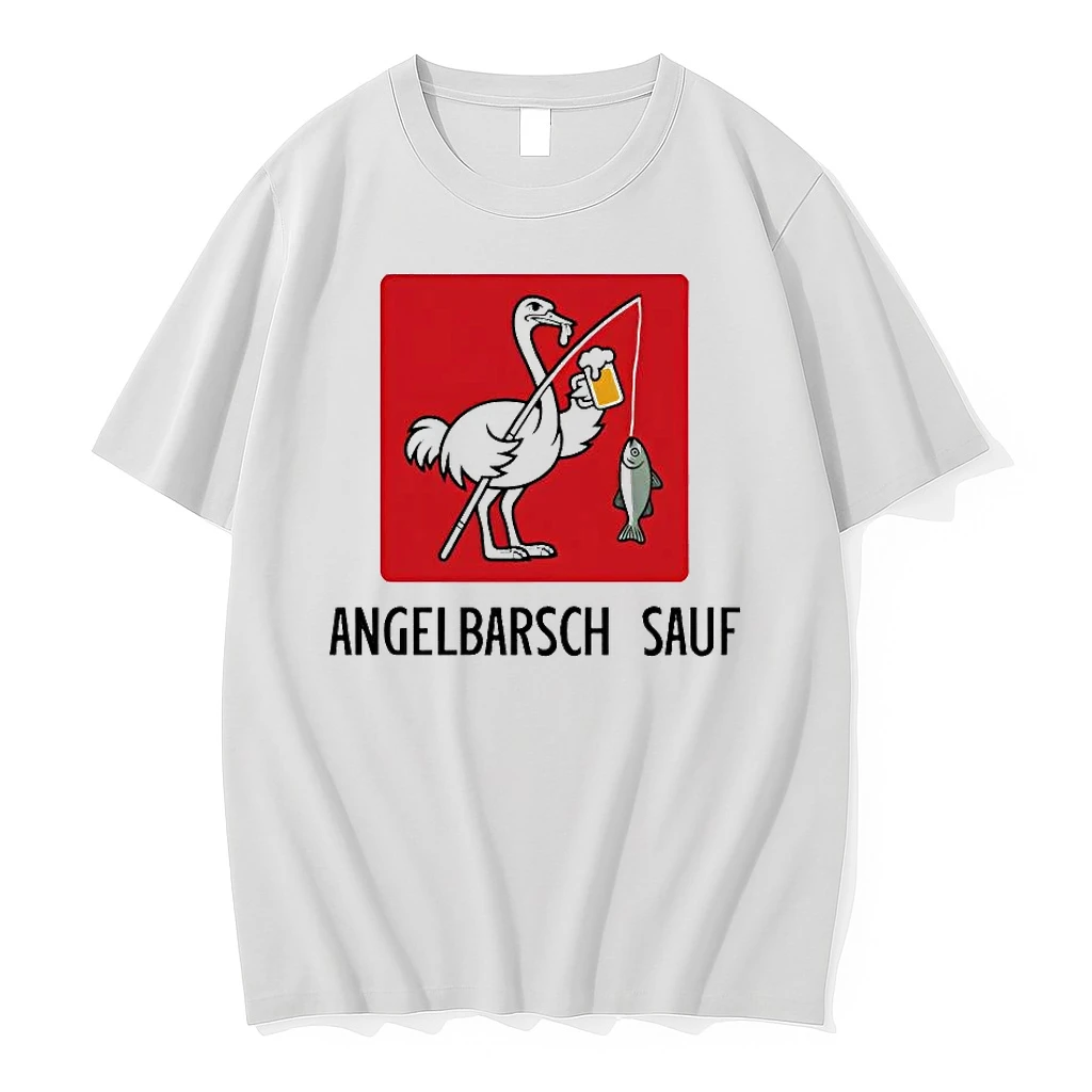 Angelbarsch Sauf A Pelican Catching A Fish Shirts