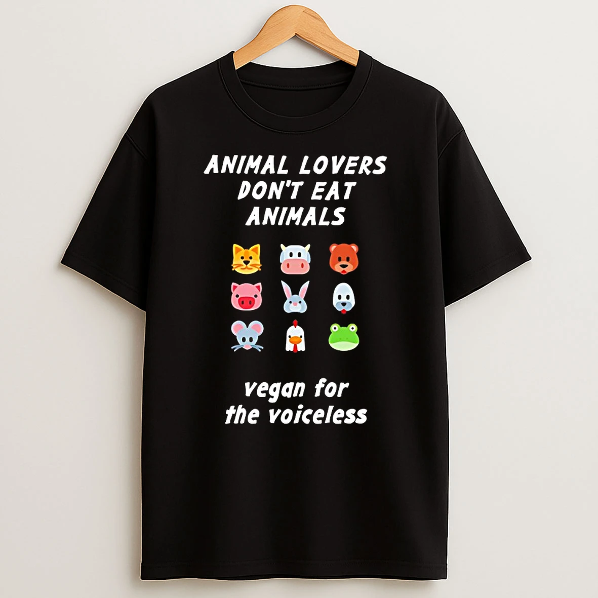 Animal Lovers Dont Eat Animals Vegan For The Voiceless Shirts