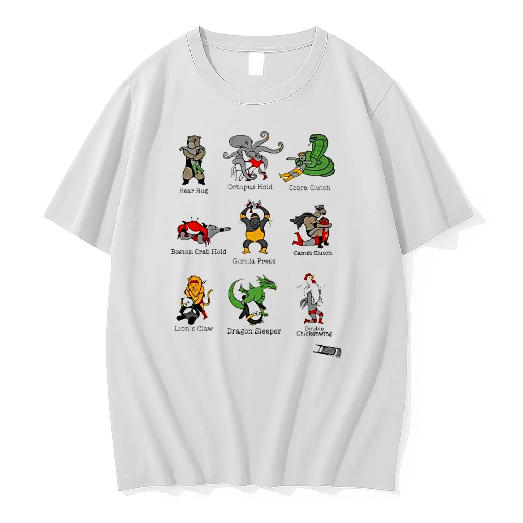Animals Performing Wrestling Moves Named After Themselves Shirts