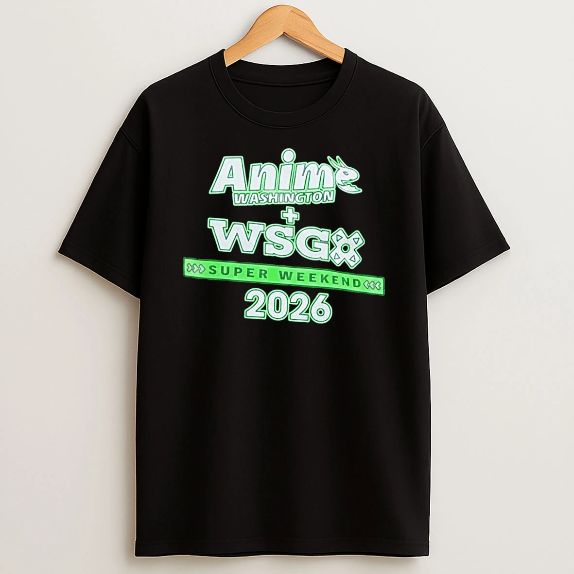 Anime Washington Wsg Super Weekend 2026 Shirts