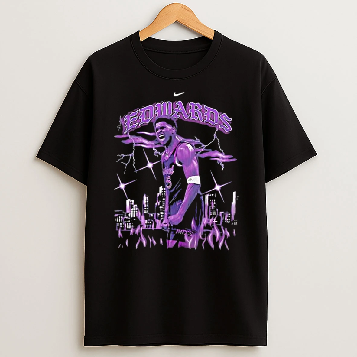 Anthony Edwards Minnesota Timberwolves Basketball Shirts