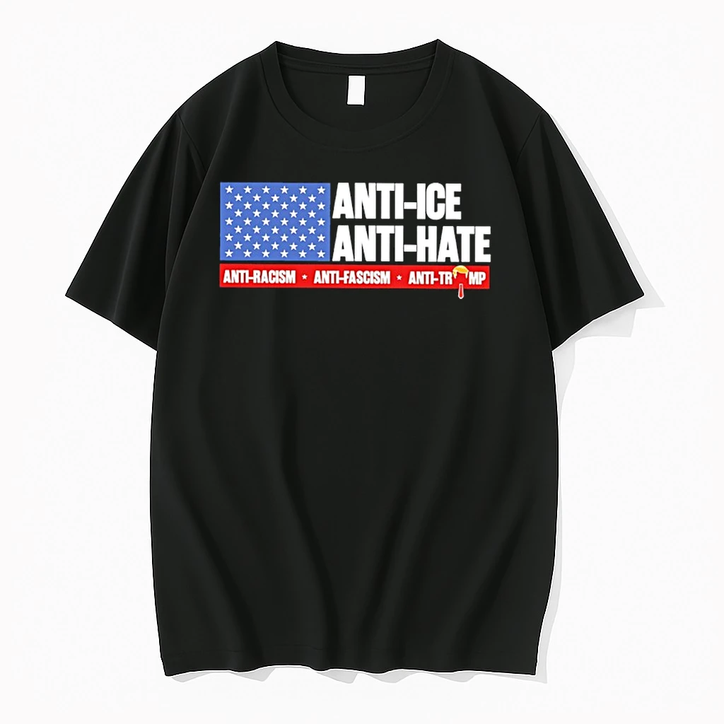 Anti Ice Anti Hate Anti Racism Anti Fascism Anti Trump Shirts