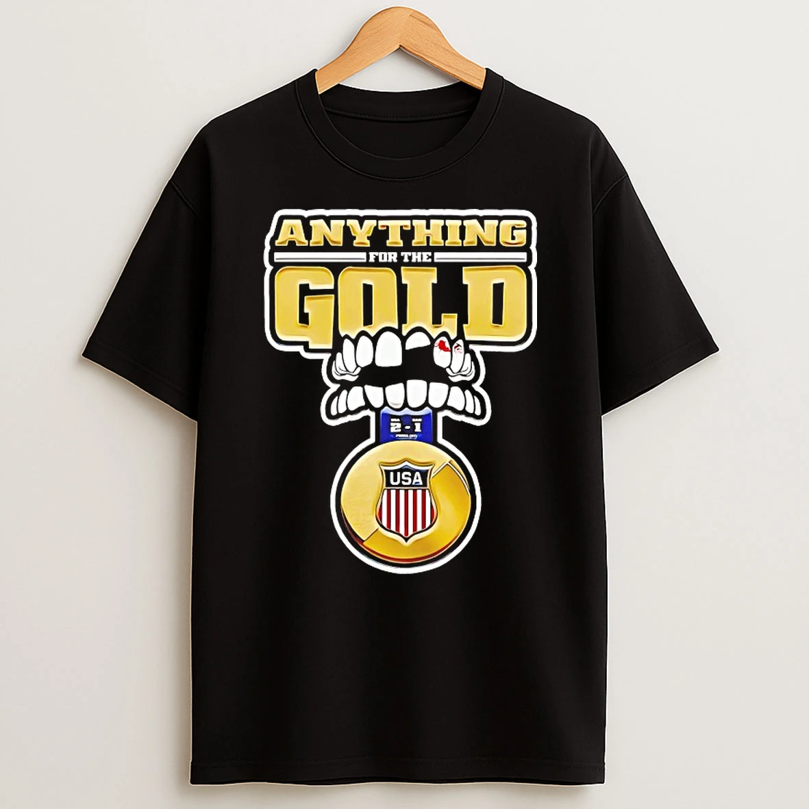 Anything For The Gold Usa Shirts