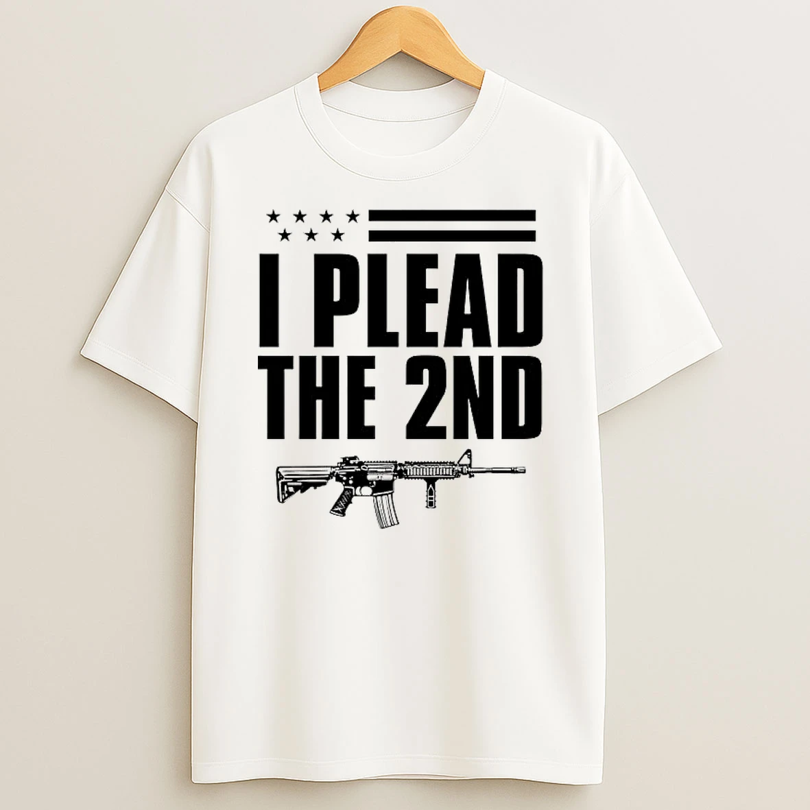 Ar 15 I Plead The 2nd American Flag Shirts