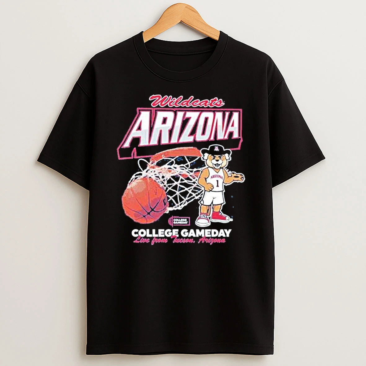 Arizona Vs Baylor Basketball College Gameday Shirts