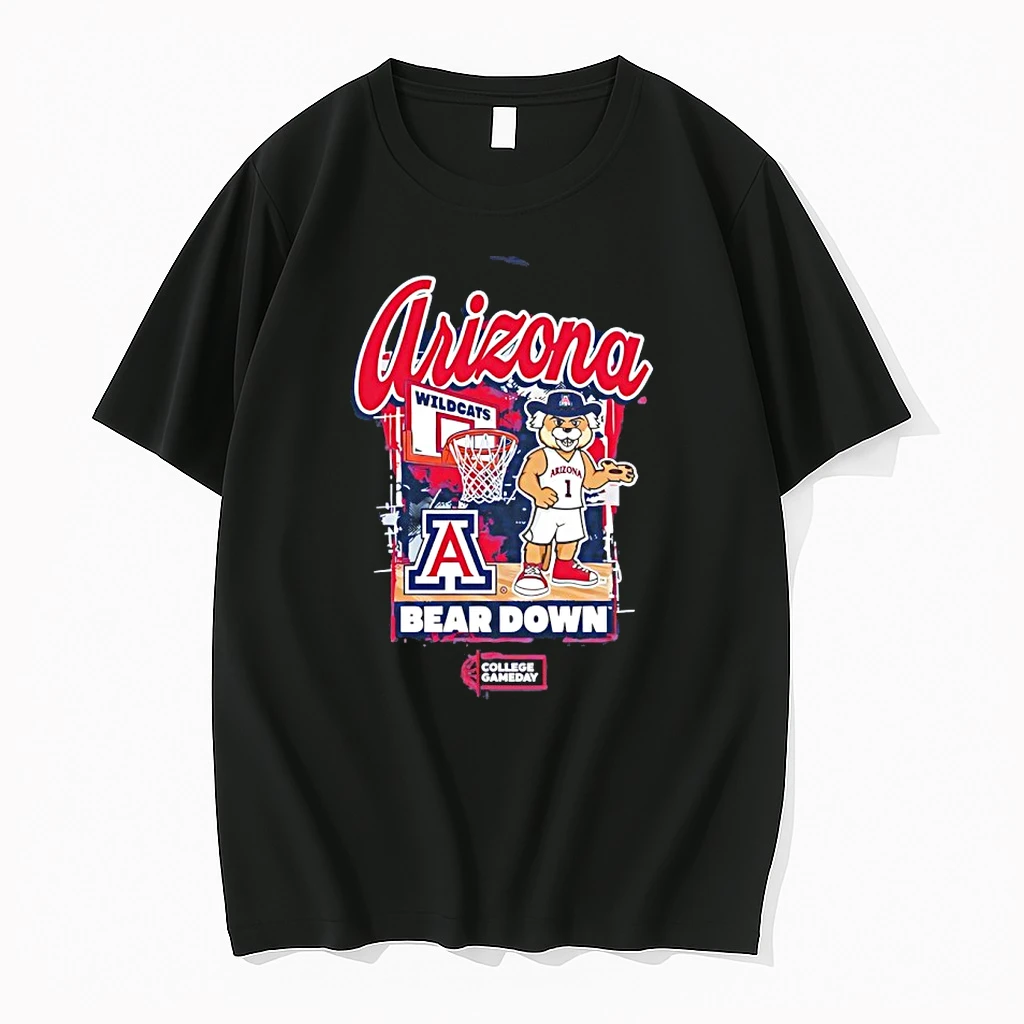 Arizona Wildcats College Gameday Bear Down Mascot Shirts